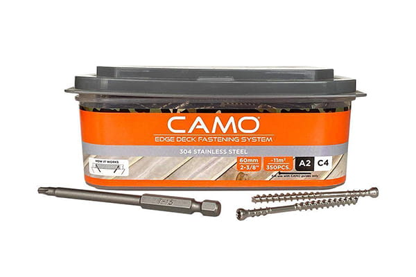 Саморезы CAMO A2 для террасной и фасадной доски (1750 шт)