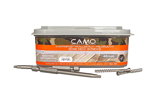 Саморезы CAMO A4 для террасной и фасадной доски (700 шт)