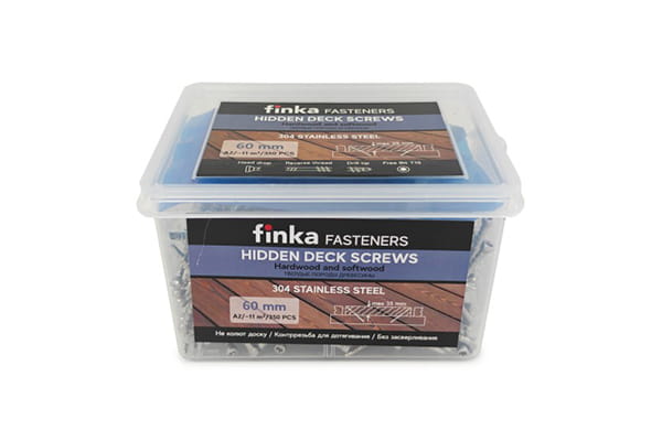 Саморезы Finka Hidden Deck Screws A2 60 мм (350 шт)