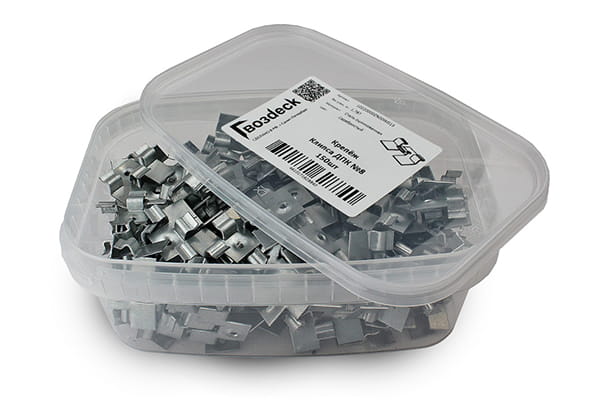 Клипса для ДПК (в пластиковой коробке)